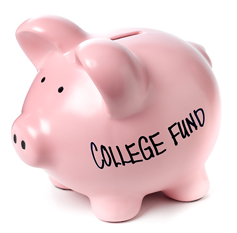 college fund piggy bank